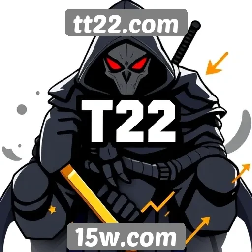 Métricas de popularidade do tt22.com entre gamers